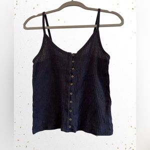 Navy Blue American Eagle Tank Top